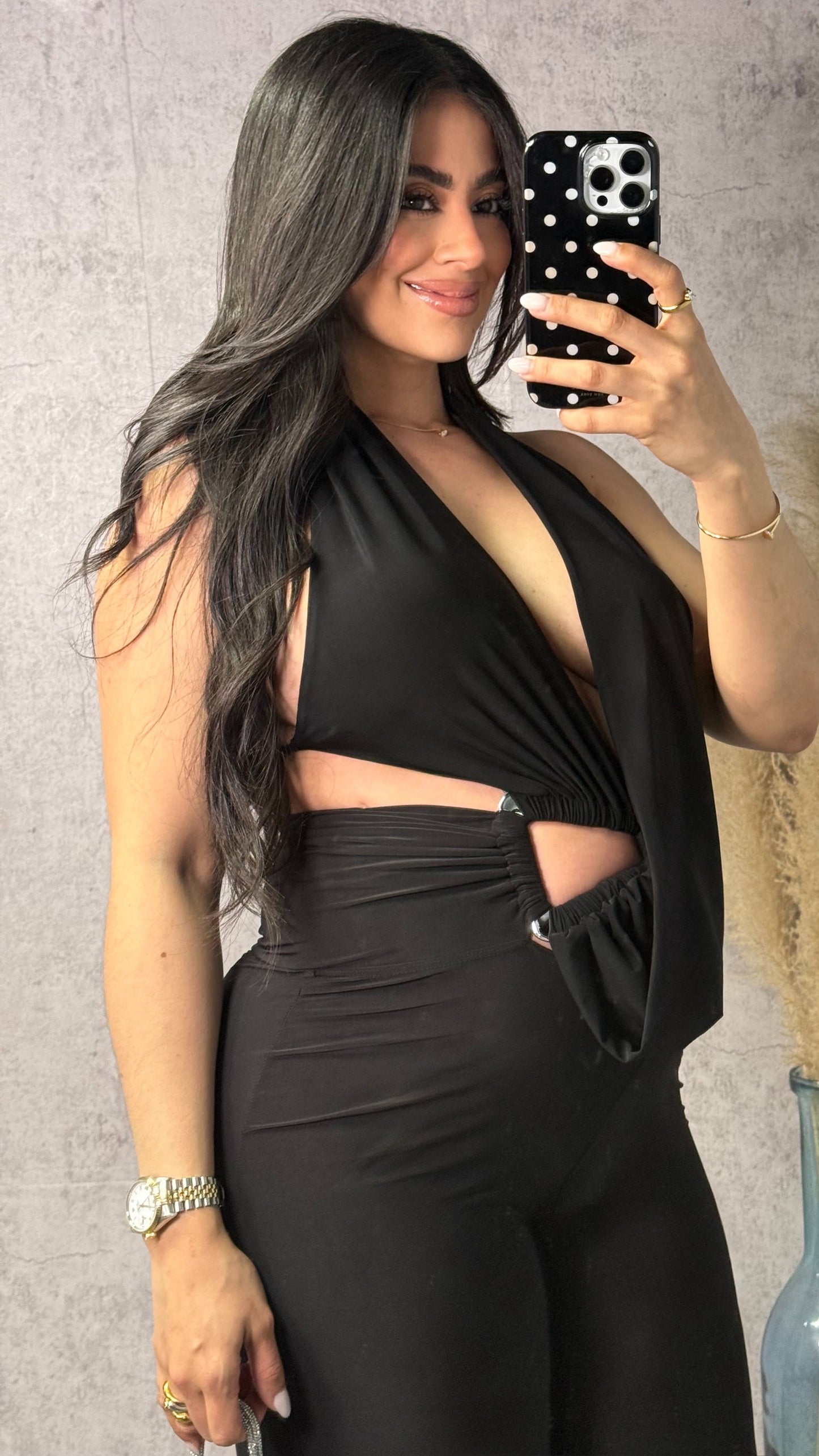 MARLA BLACK JUMPSUIT