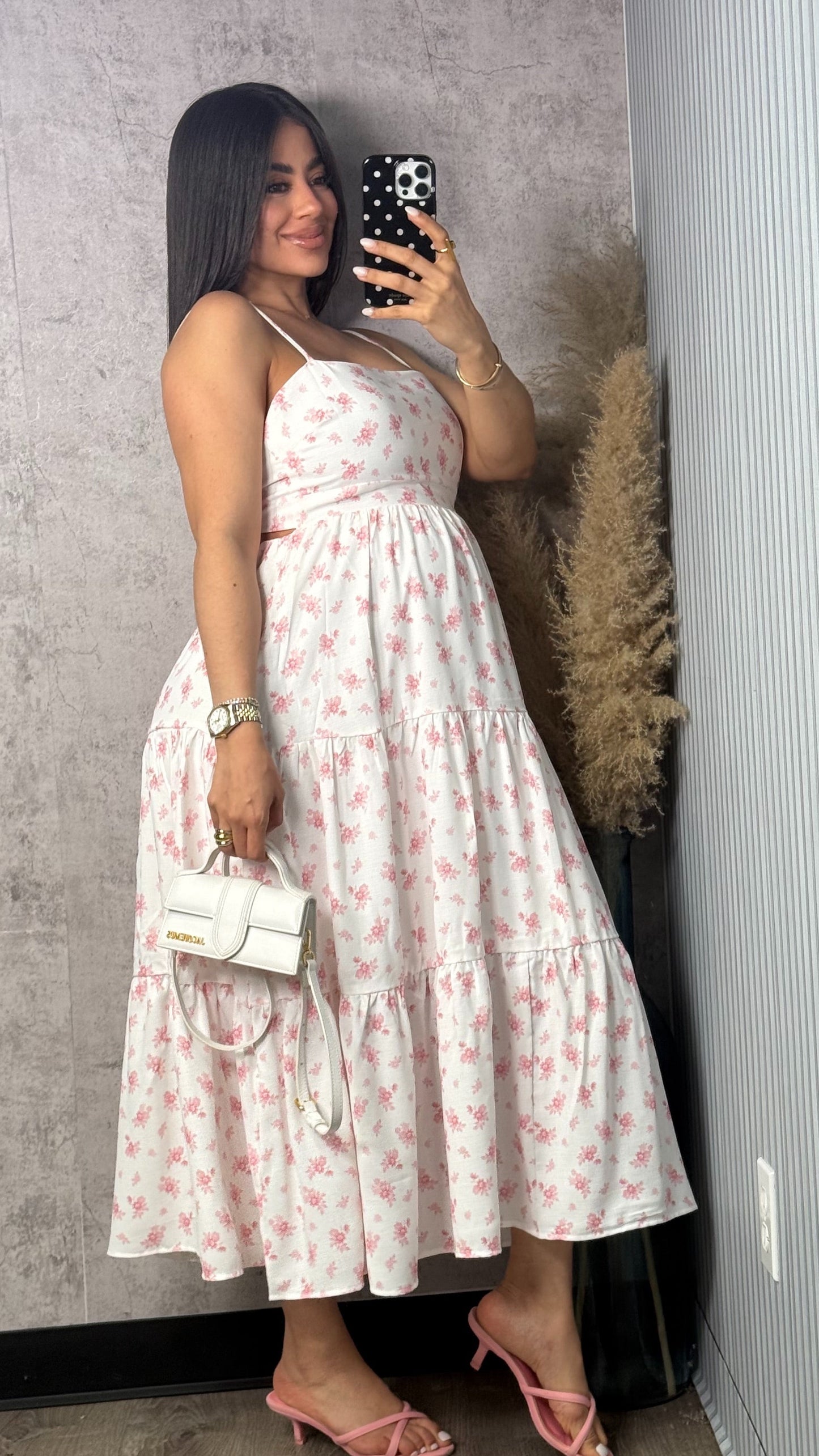 MONIKA WHITE MAXI DRESS