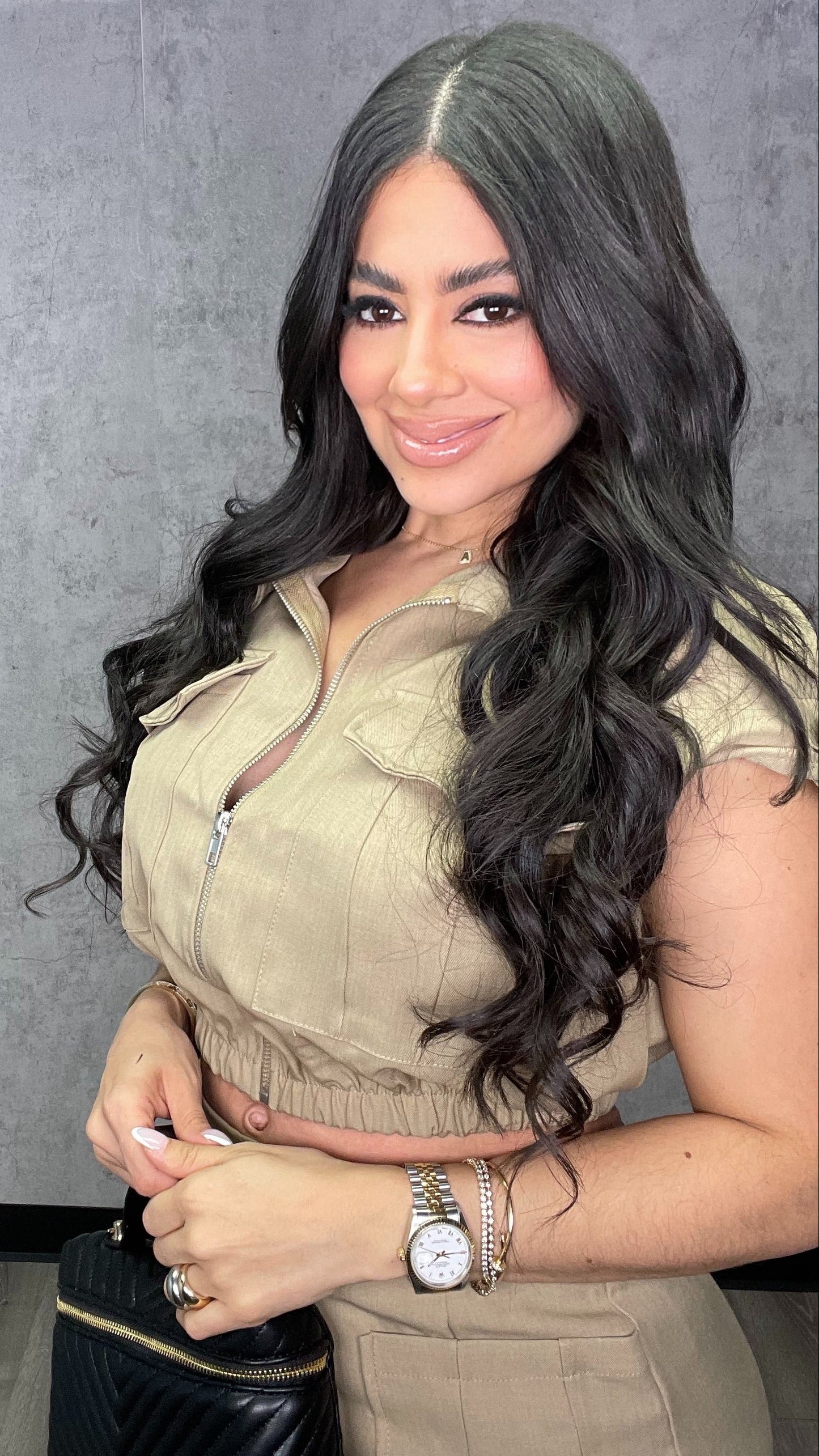 Josly Khaki Pants Set