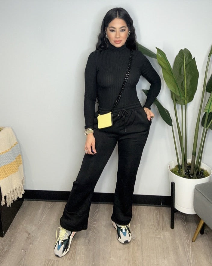 Necesario Bodysuit Black (Size Reg & Plus)