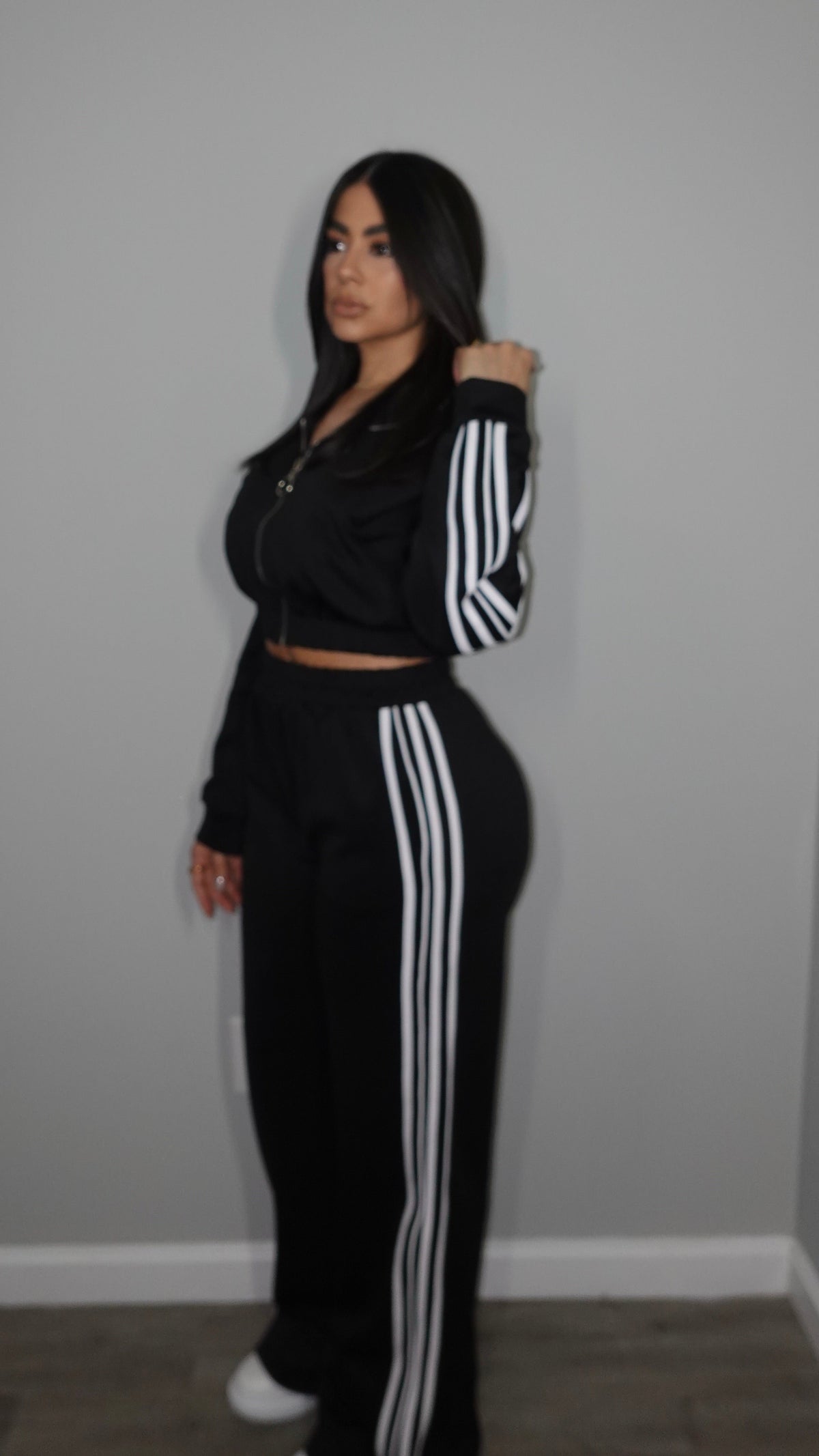 SARAI STRIPE PANTS SET
