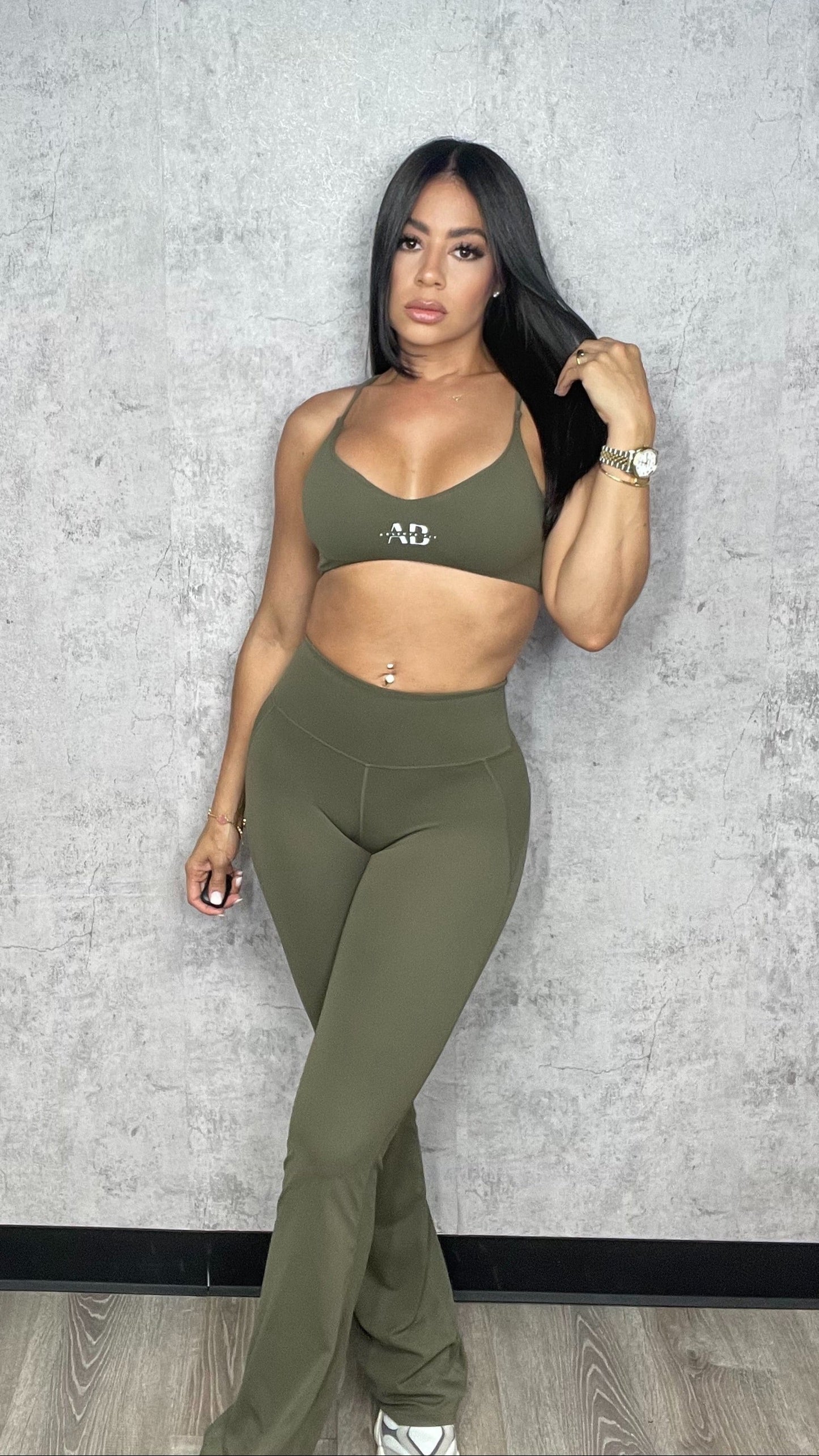 Ivy Pants Olive Set