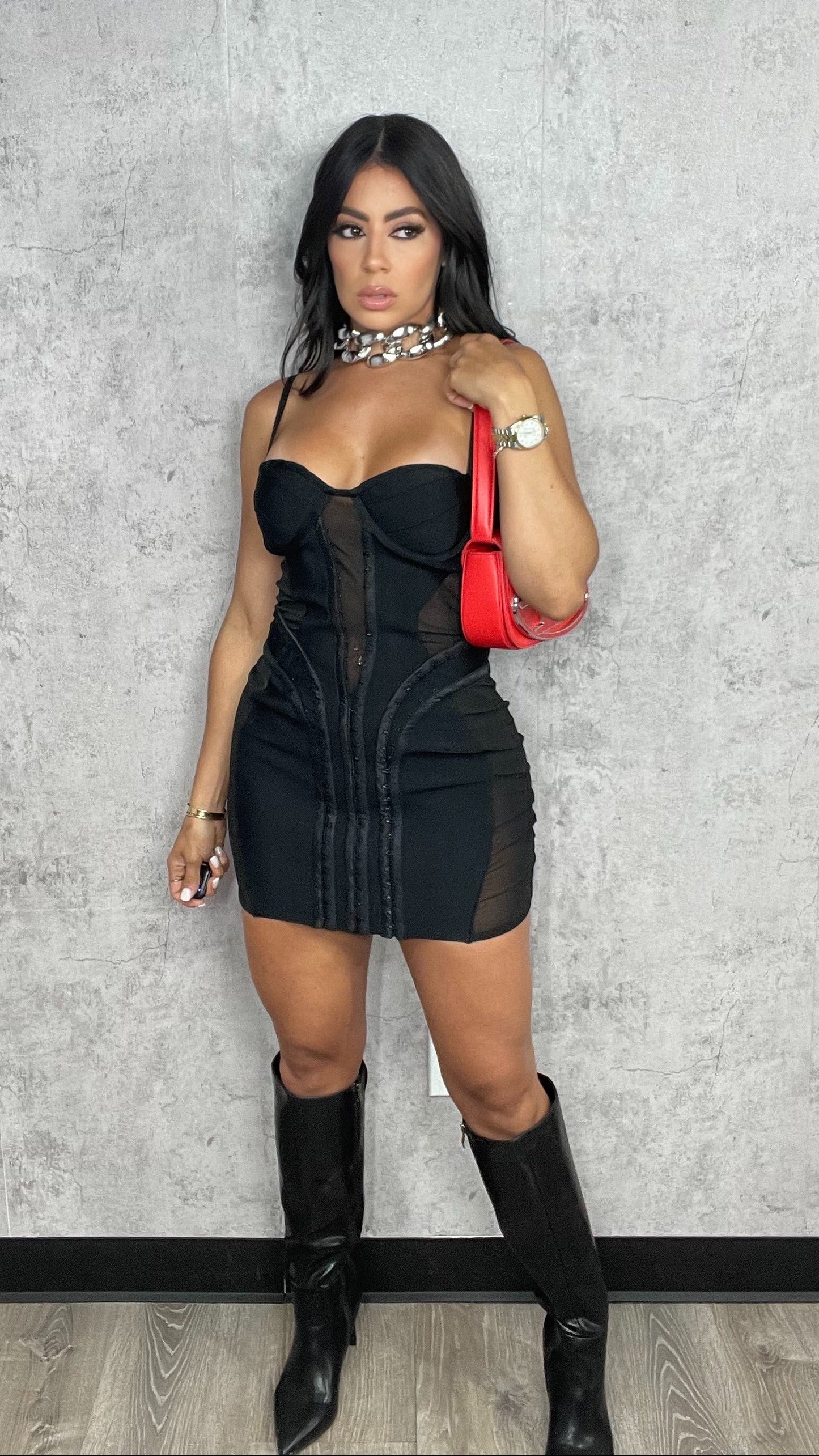 Paulette Black Dress