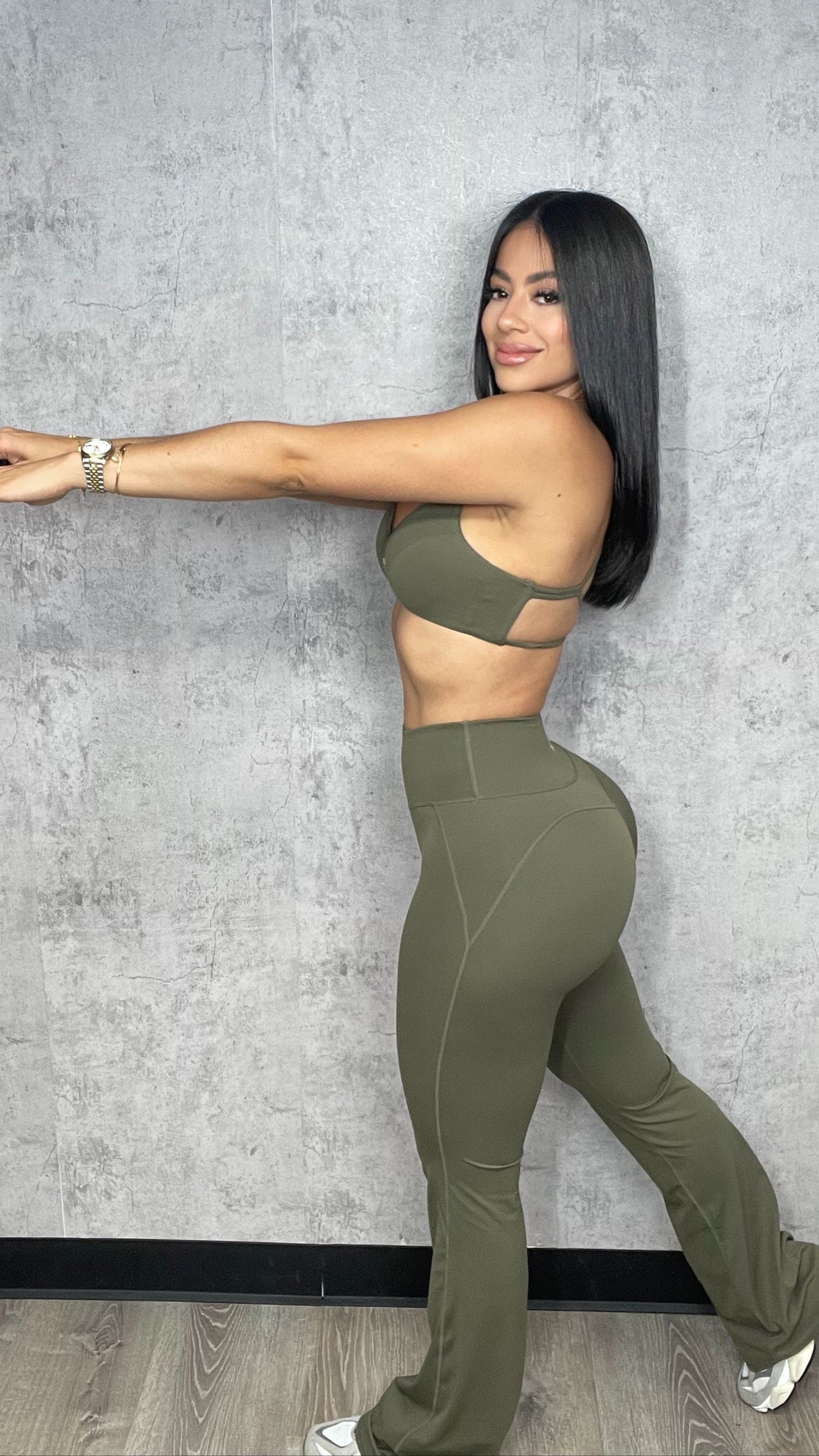 Ivy Pants Olive Set