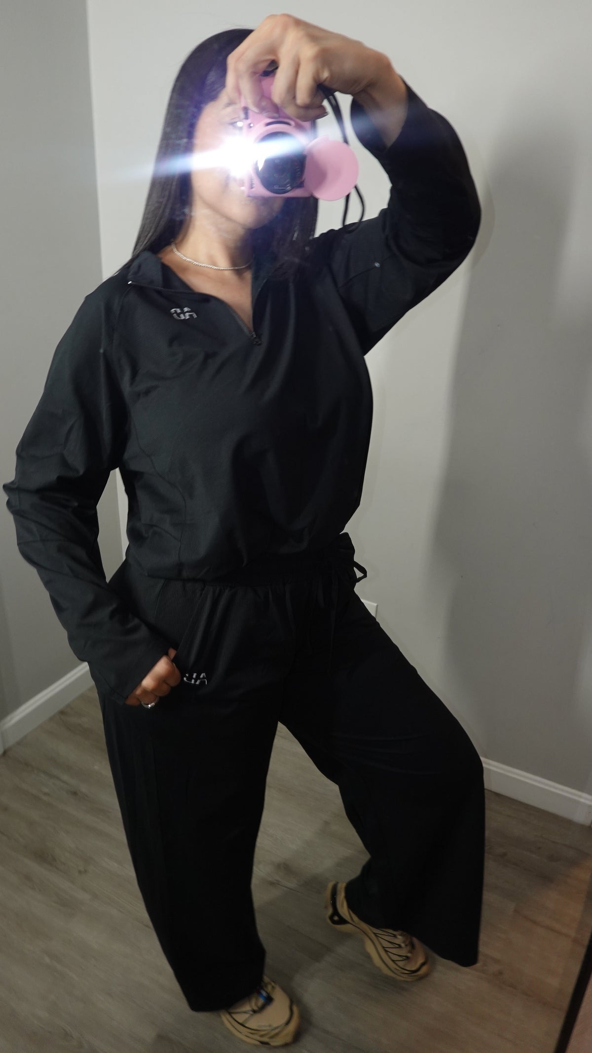 AB KAMILLE BLACK FALL JACKET SET