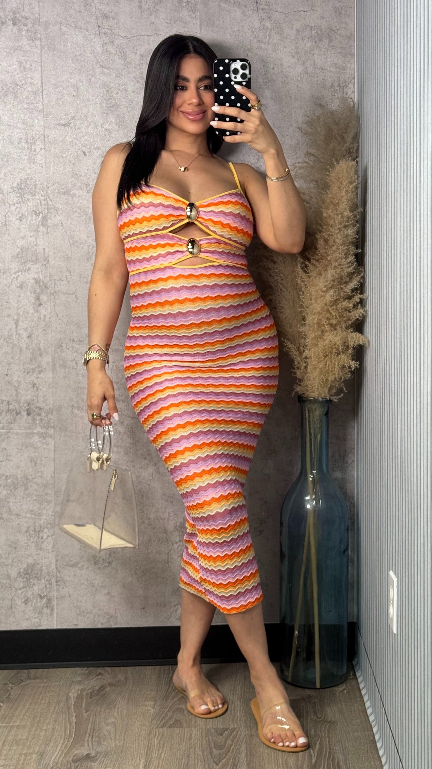 WALESKA MAXI SPRING DRESS