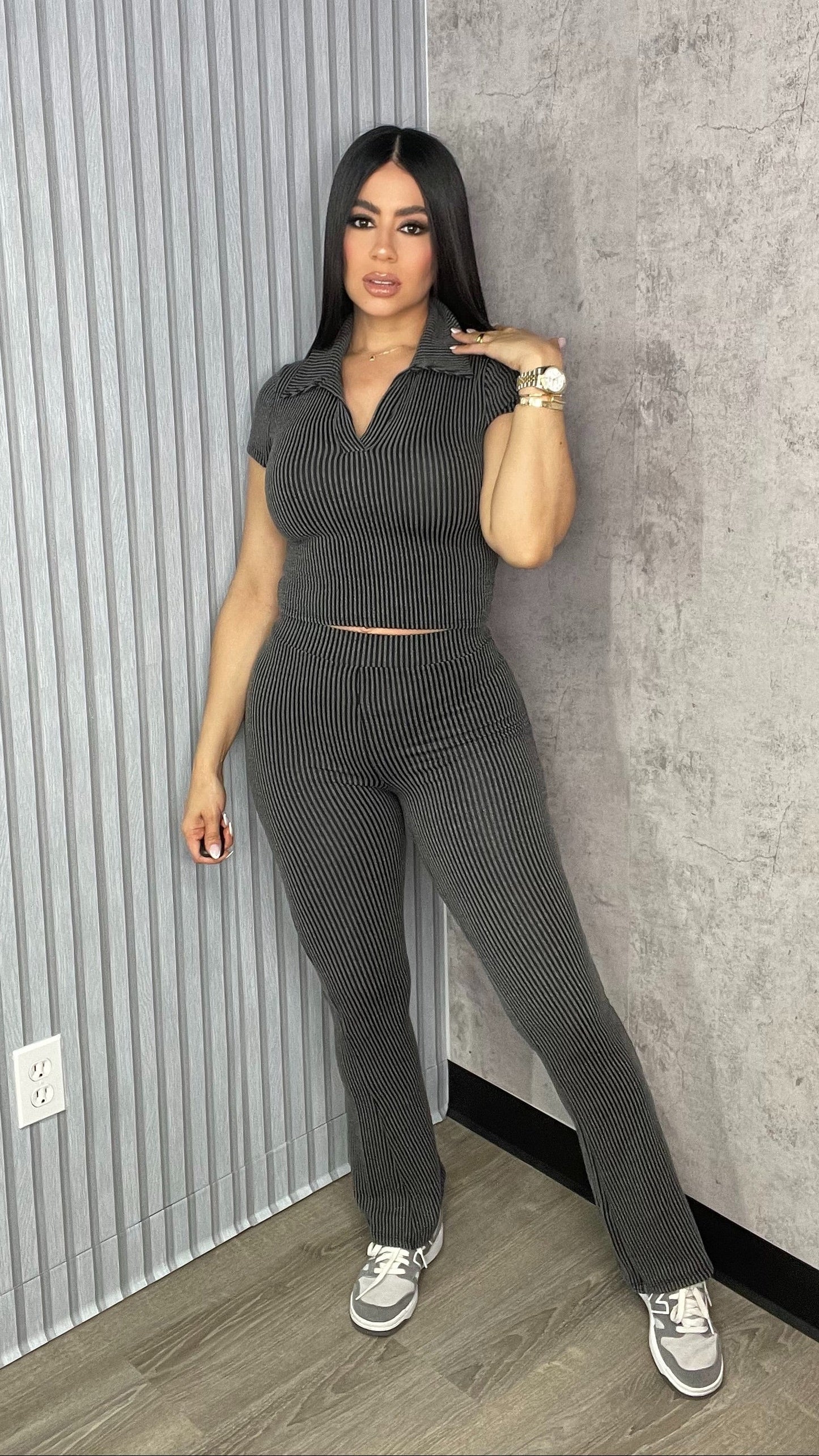 Kassy Mineral Pants Set