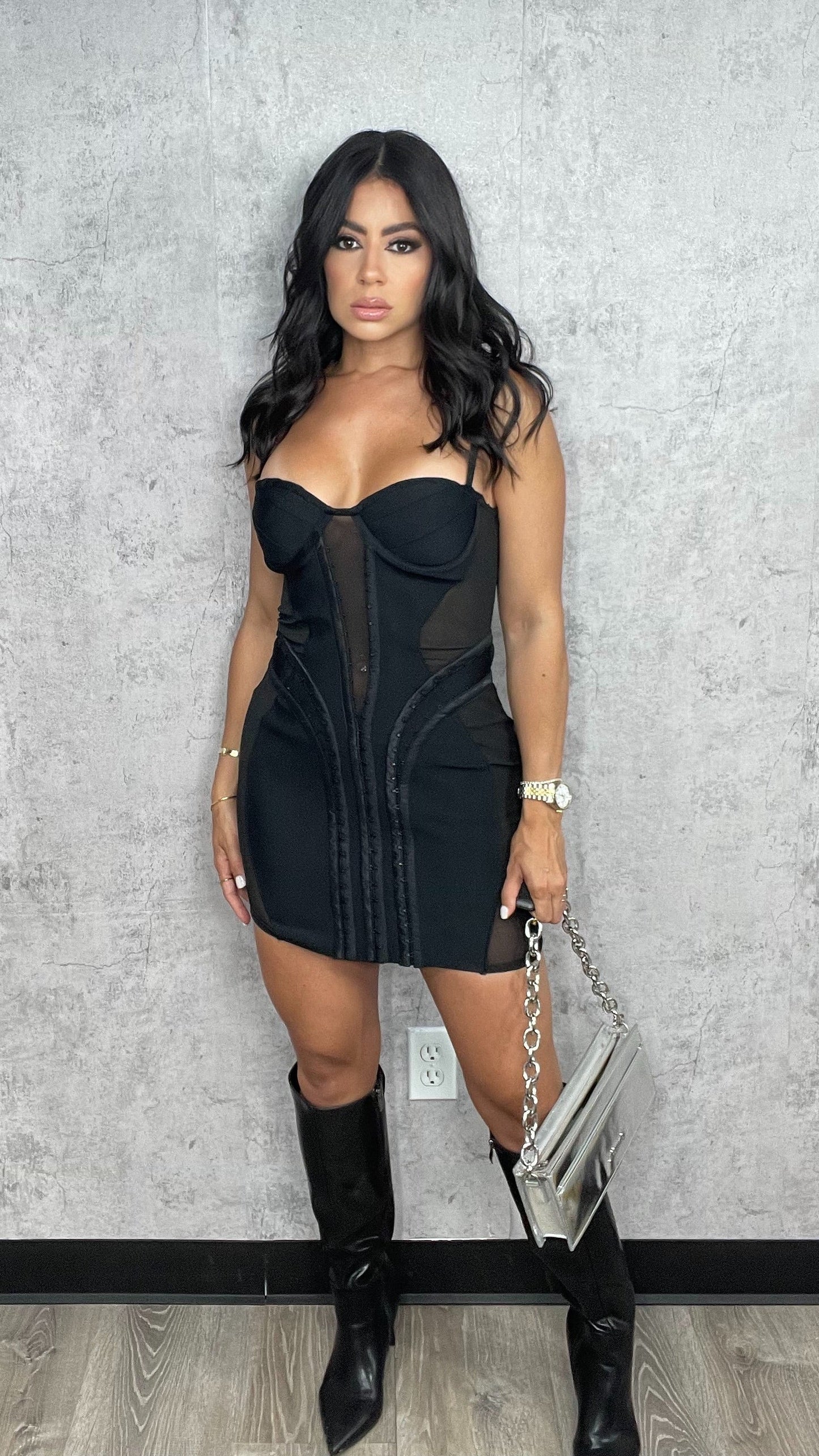 Paulette Black Dress