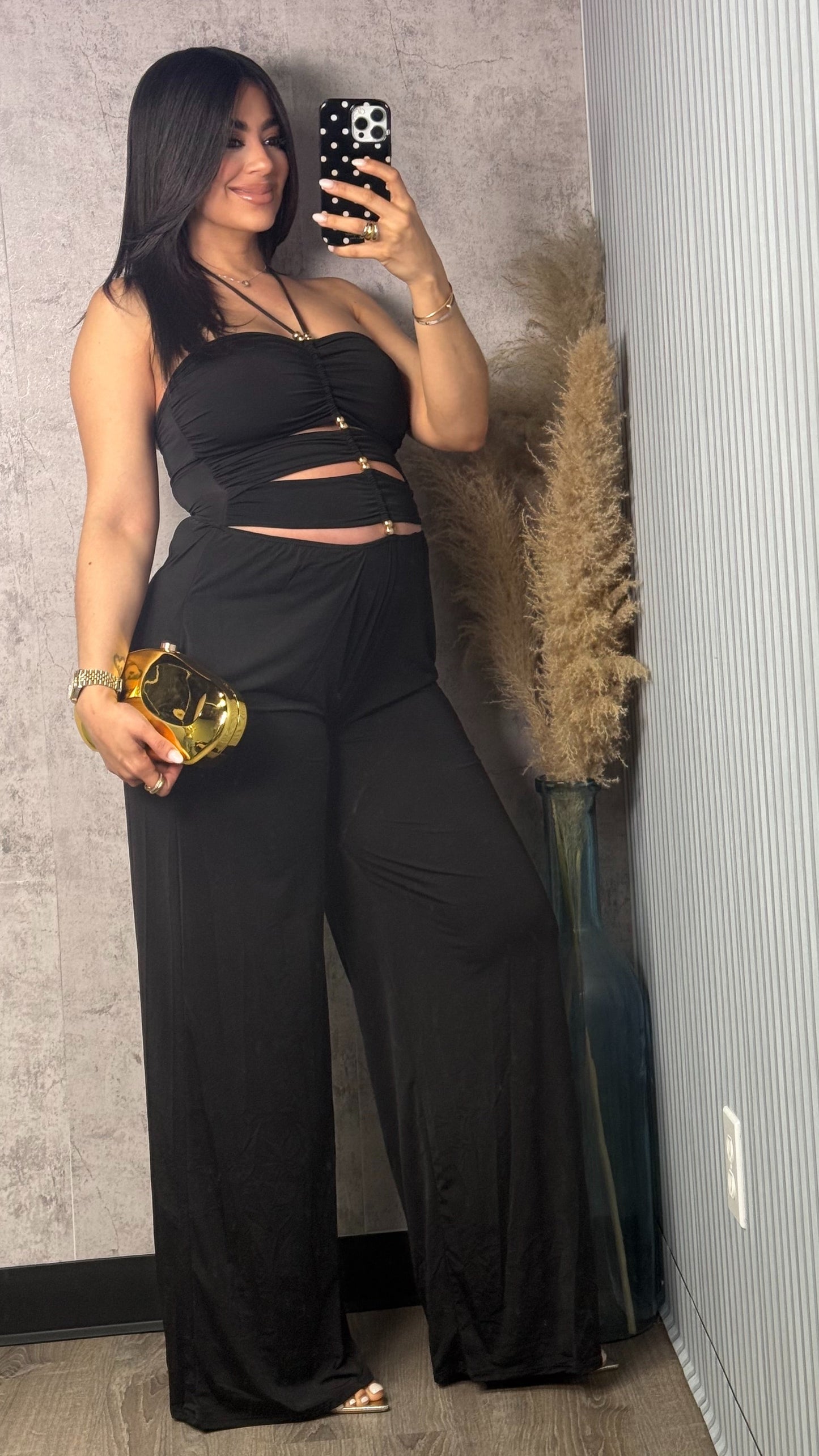 COCO BLACK JUMPSUIT