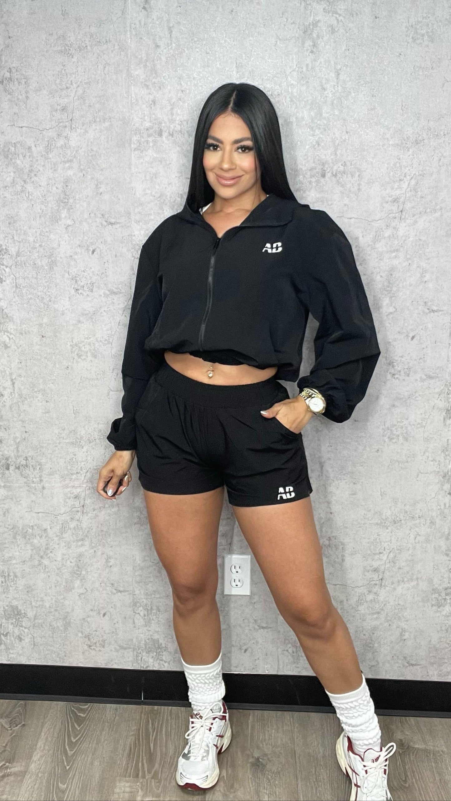AB Jacket and Pants Set Black