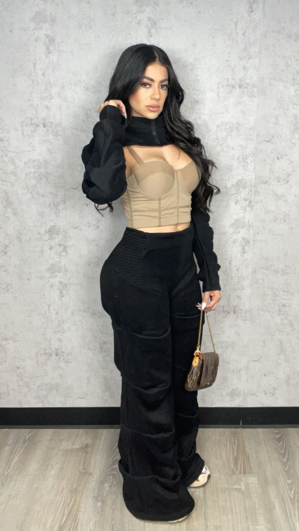 Taupe Bustier