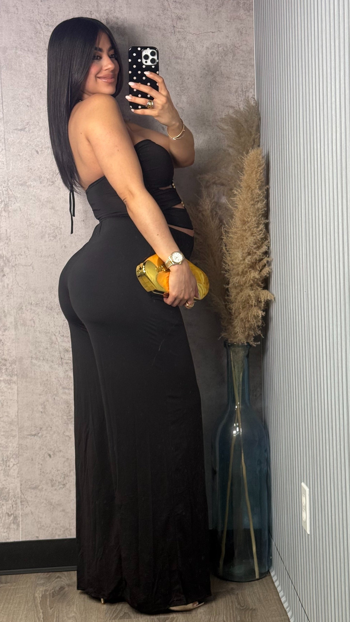COCO BLACK JUMPSUIT