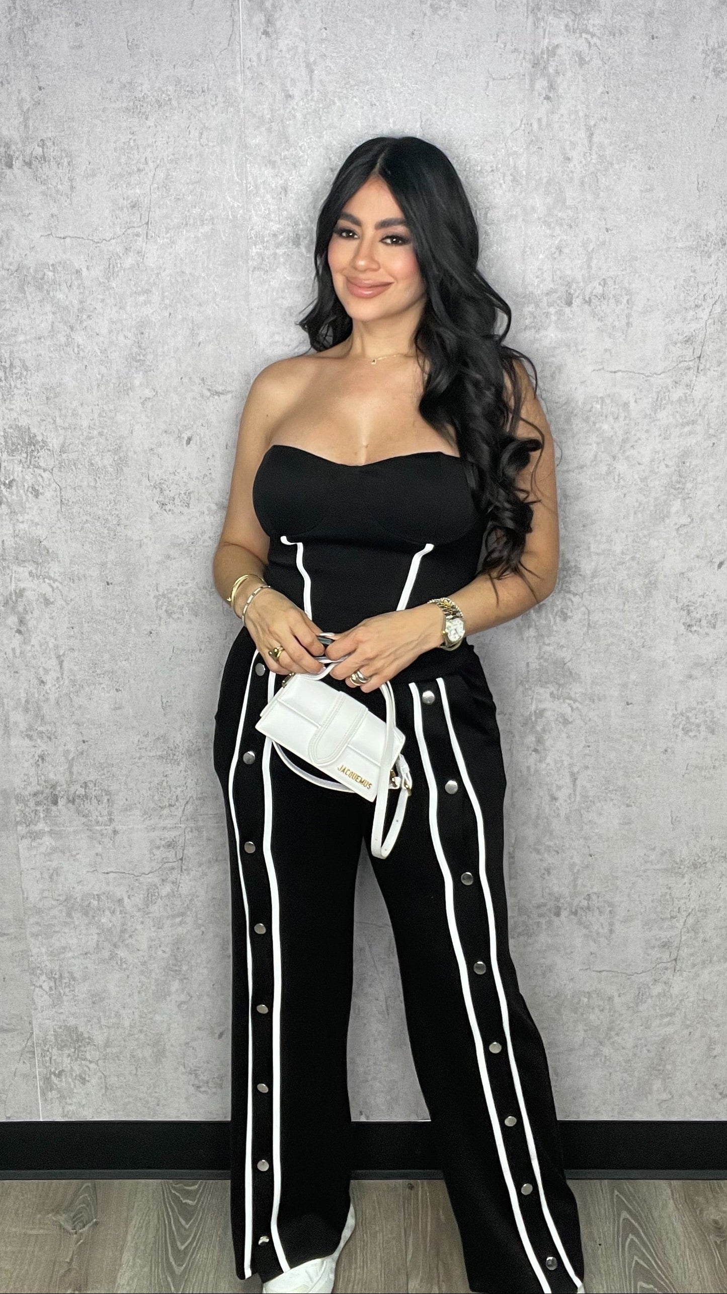 Leah Black Pants Set (RESTOCK)