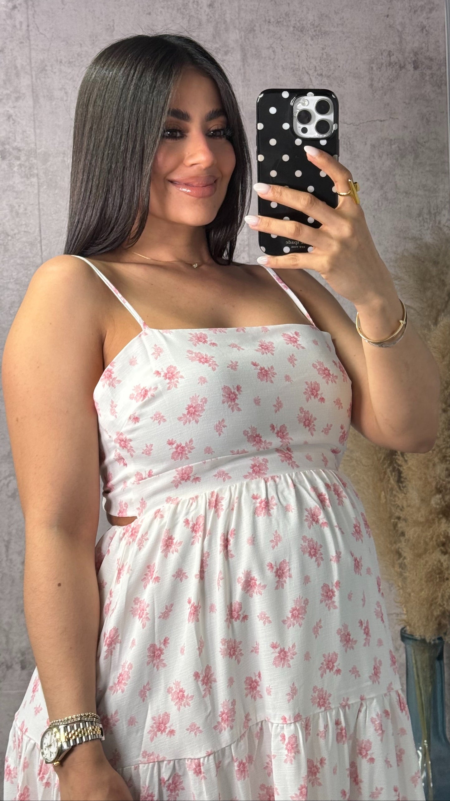 MONIKA WHITE MAXI DRESS