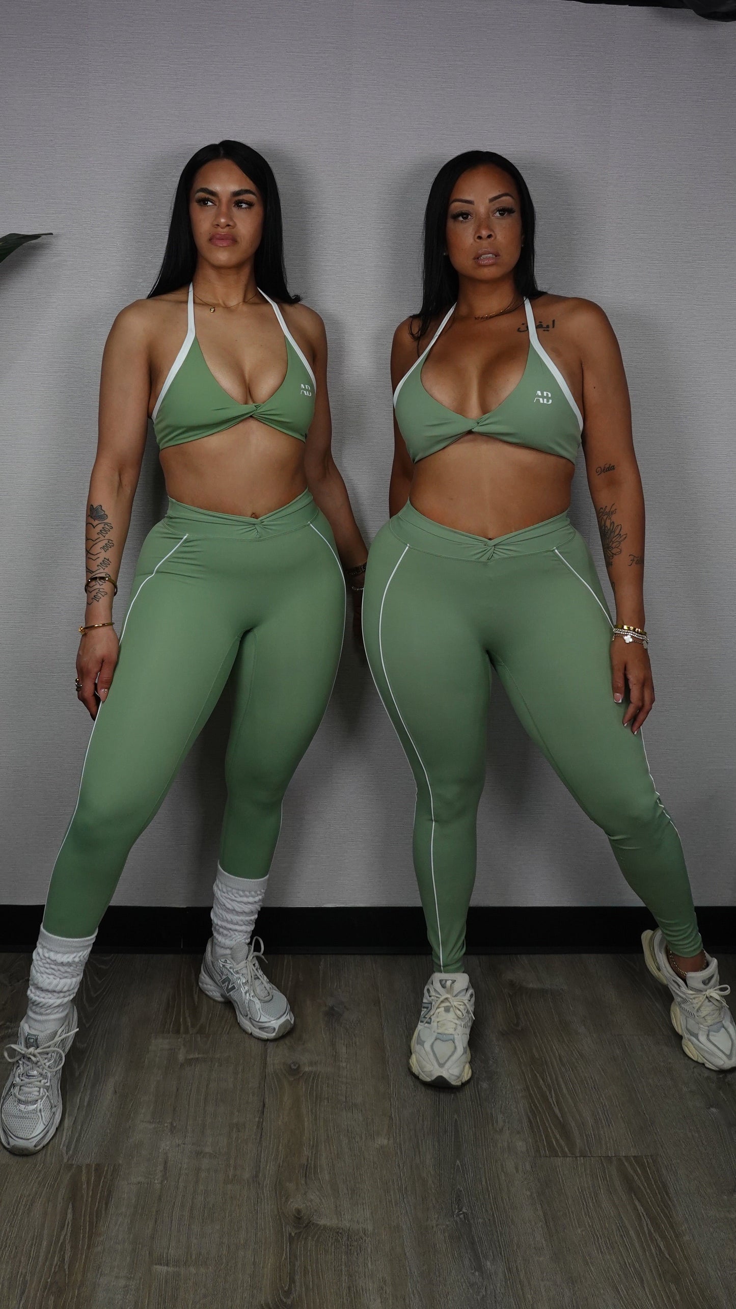 AB MATCHA LONG PANTS SET