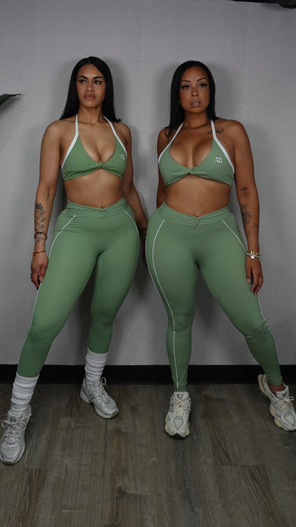 AB MATCHA LONG PANTS SET