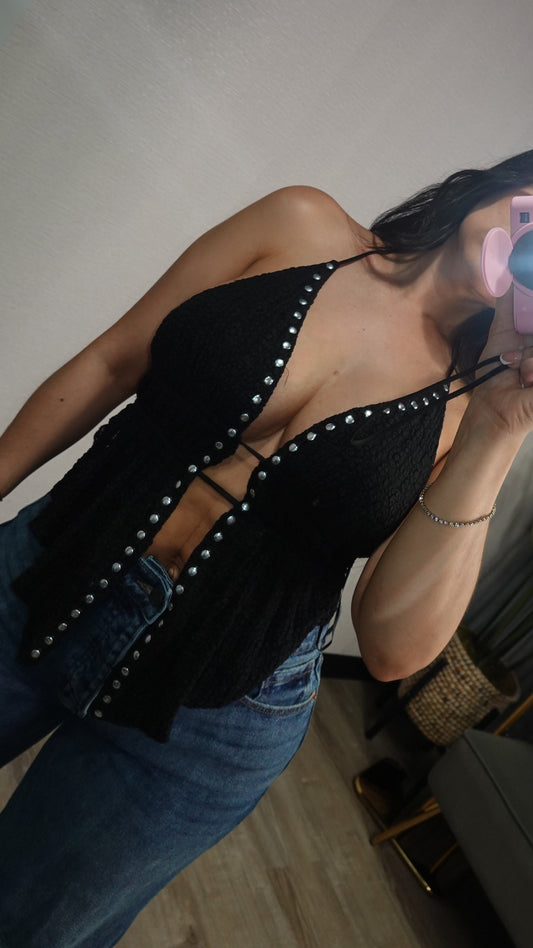 ZIZI BLACK TOP