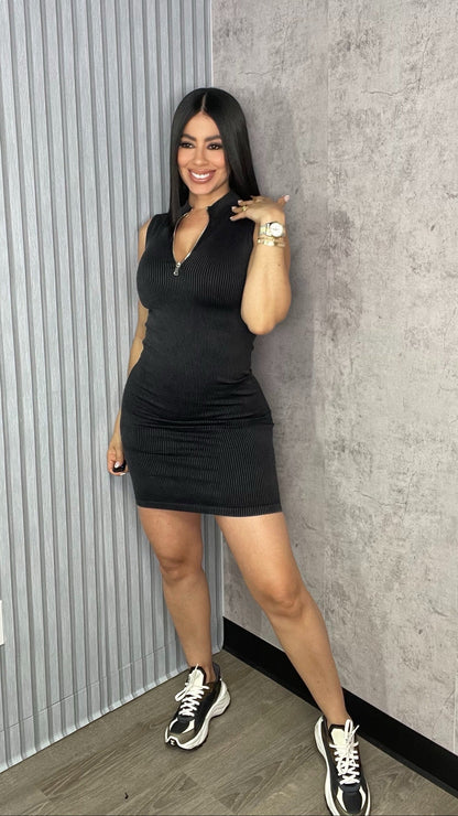 Luly Mineral Black Dress