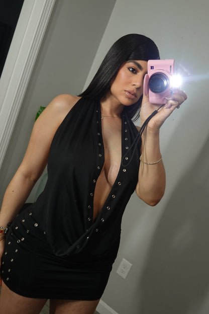 MARAYA BLACK SKIRT SET