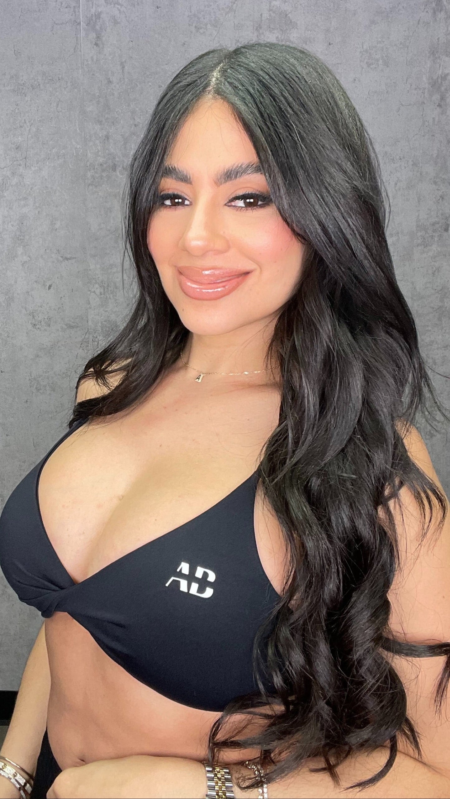 AB BRA TOP BLACK