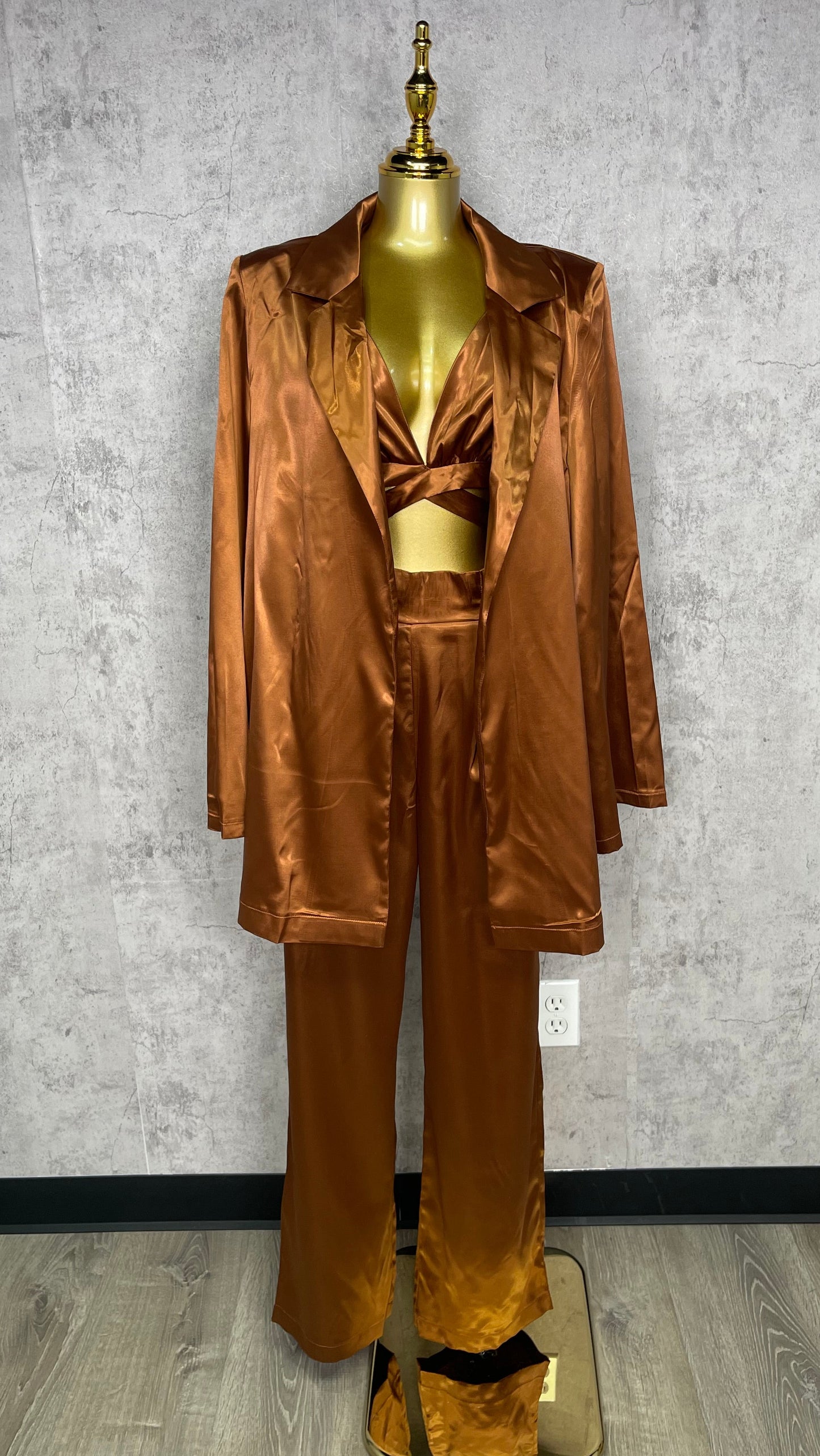 Lely 3pcs Blazers Pants Set