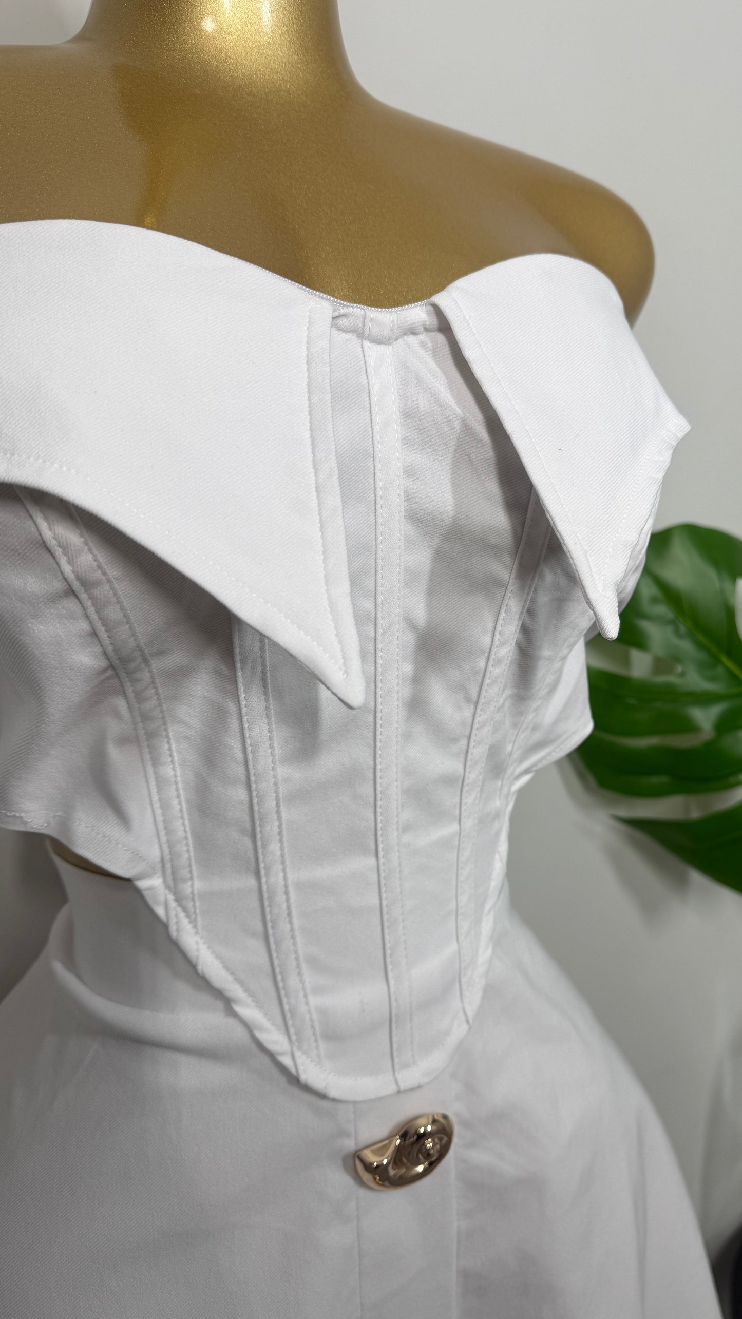 SALLY WHITE SUMMER DRESS