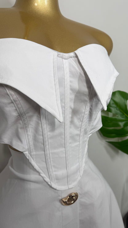 SALLY WHITE SUMMER DRESS