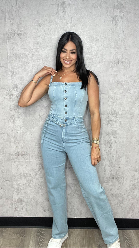 Camila Denim Jumpsuit