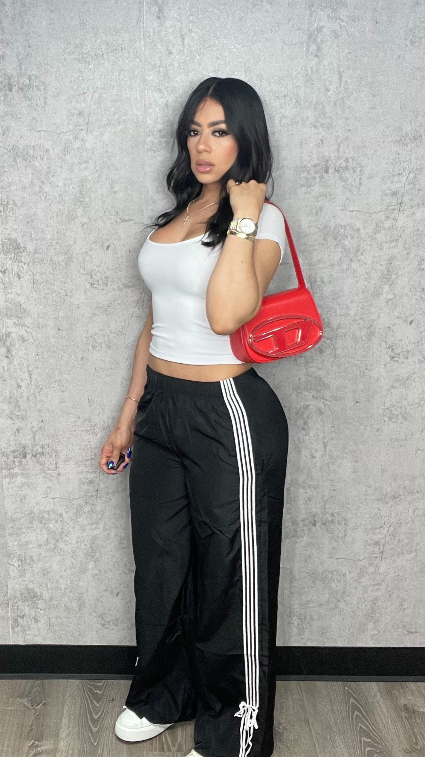 Neni TRACK PANTS Black