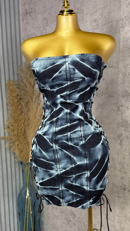 LENNA DENIM DRESS