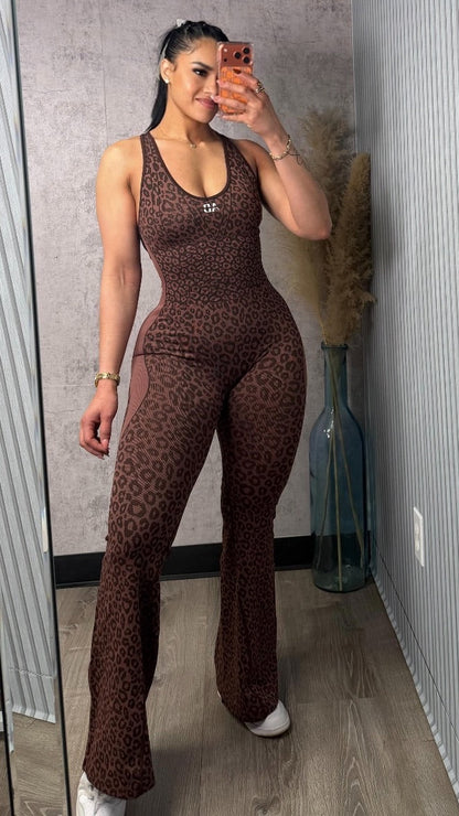 AB SAVAGE JUMPSUIT BROWN