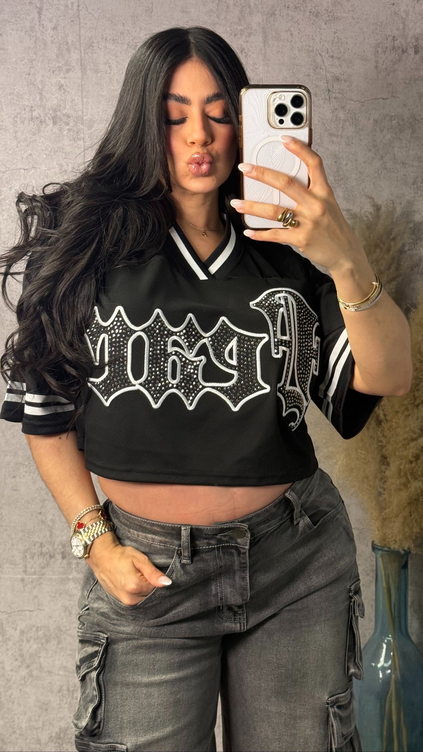 SAMARA JERSEY CROP TOP