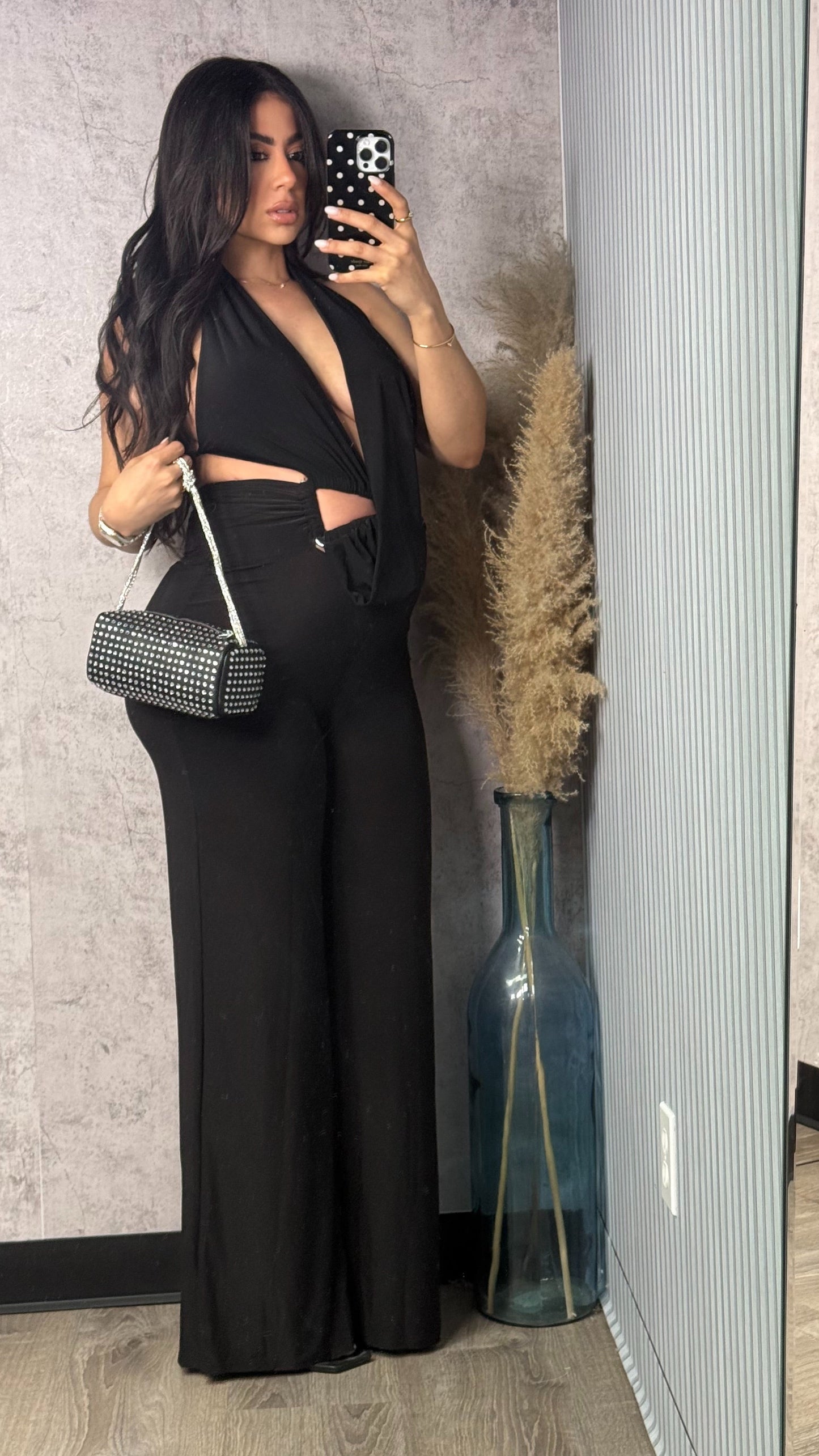 MARLA BLACK JUMPSUIT