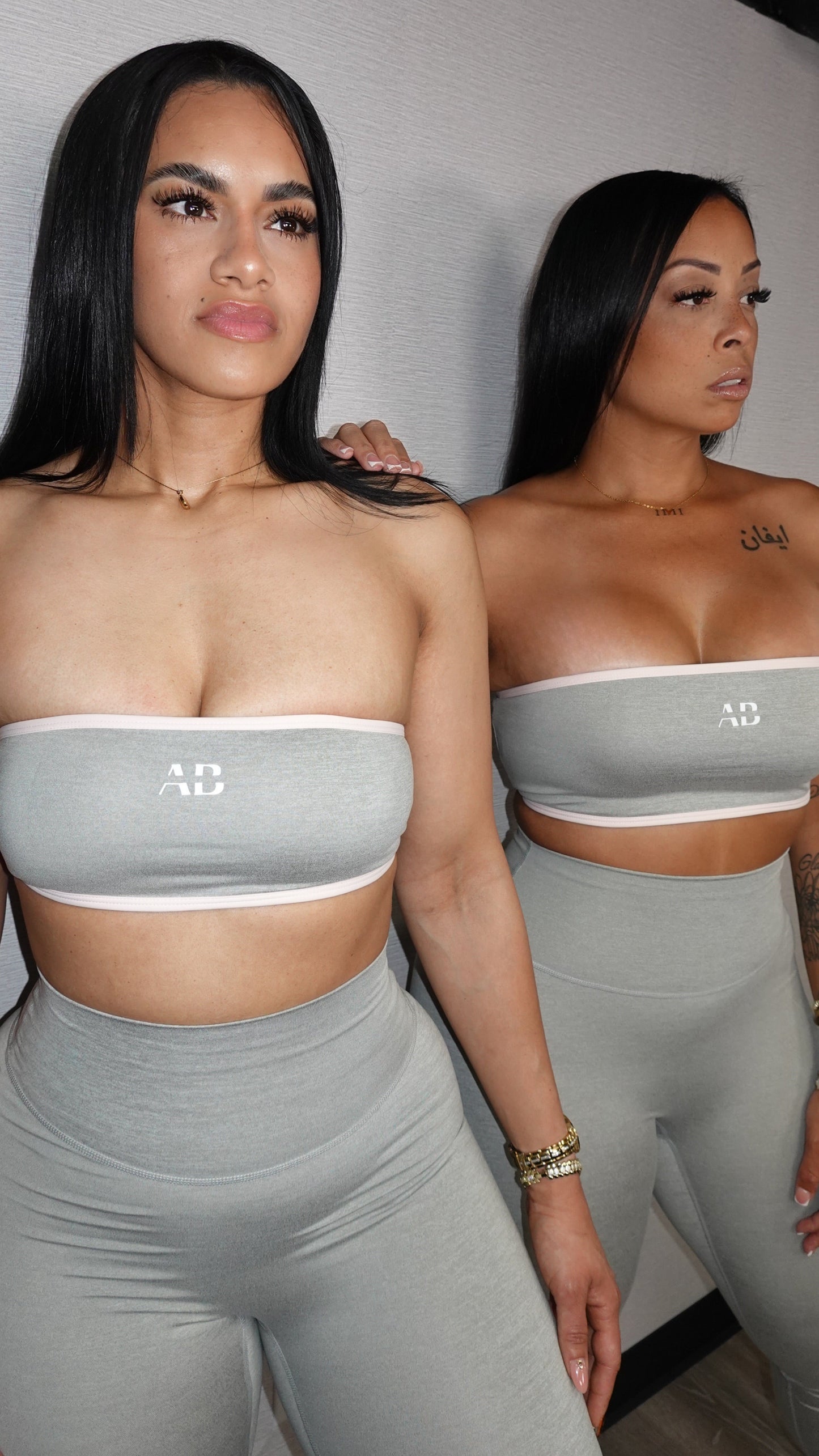 Mimi GREY AND PINK SET