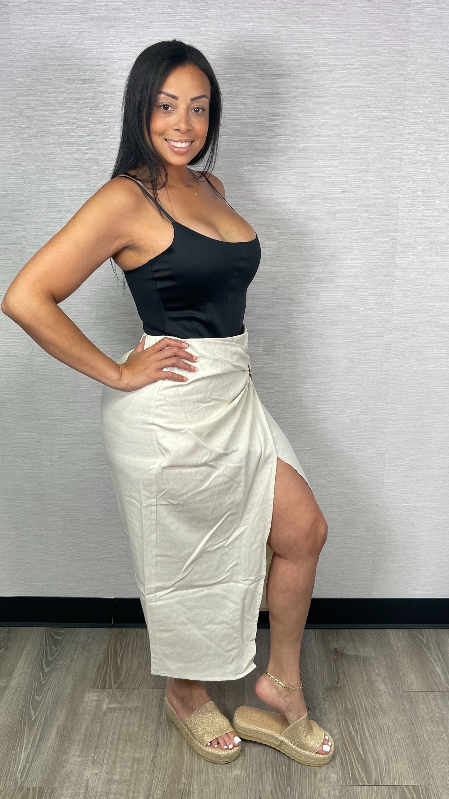 LINO MIDI SKIRT