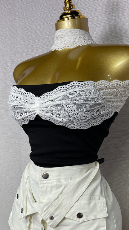 LACE ROMANTIC TOP
