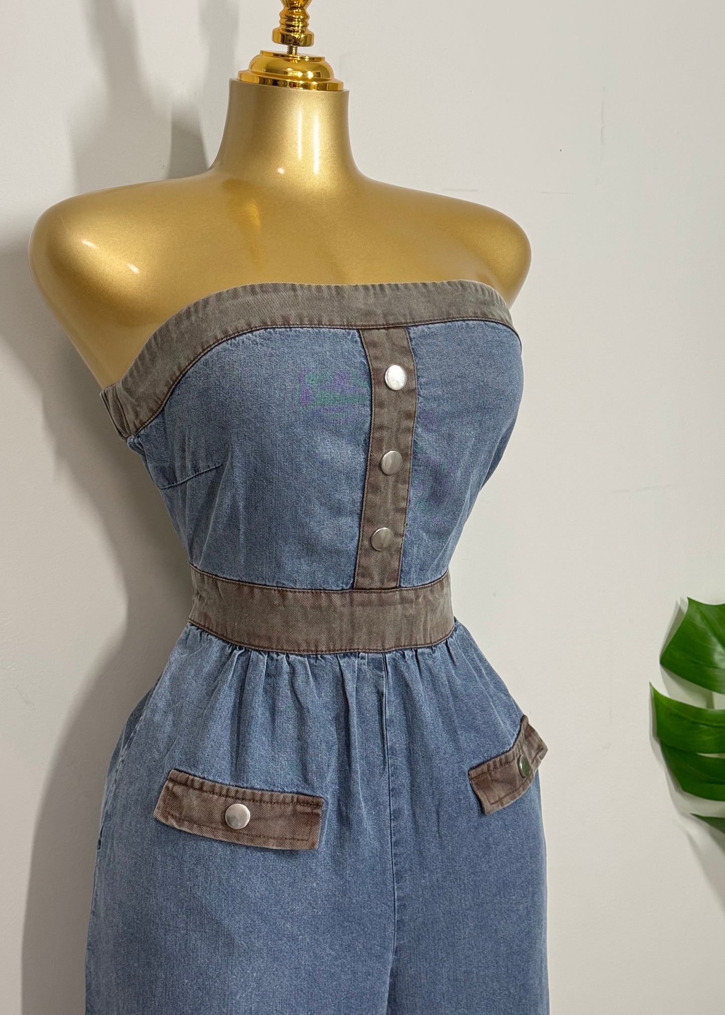 SAMIRA DENIM JUMPSUIT