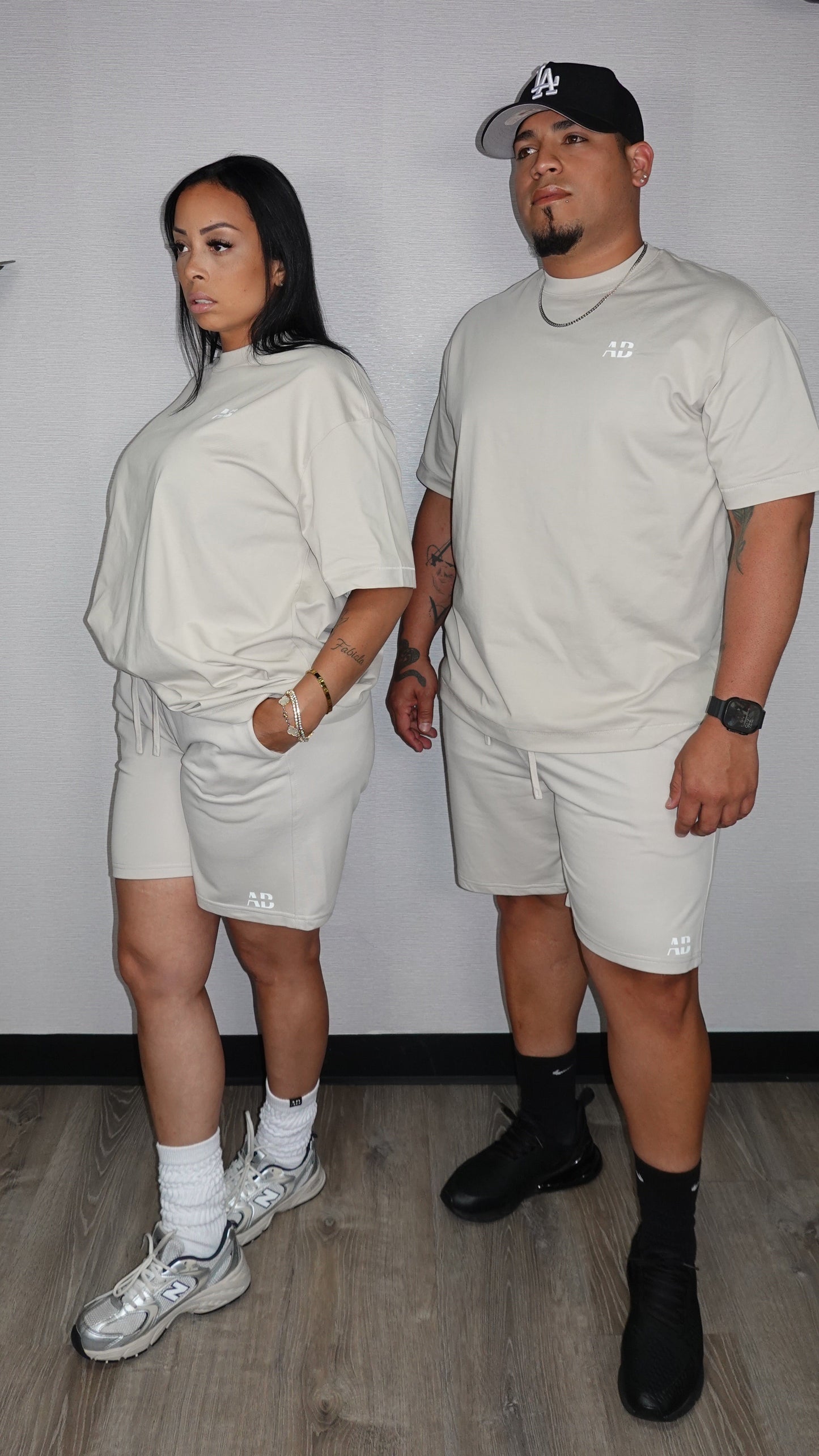 AB ESSENTIAL UNISEX SET NUDE COLOR