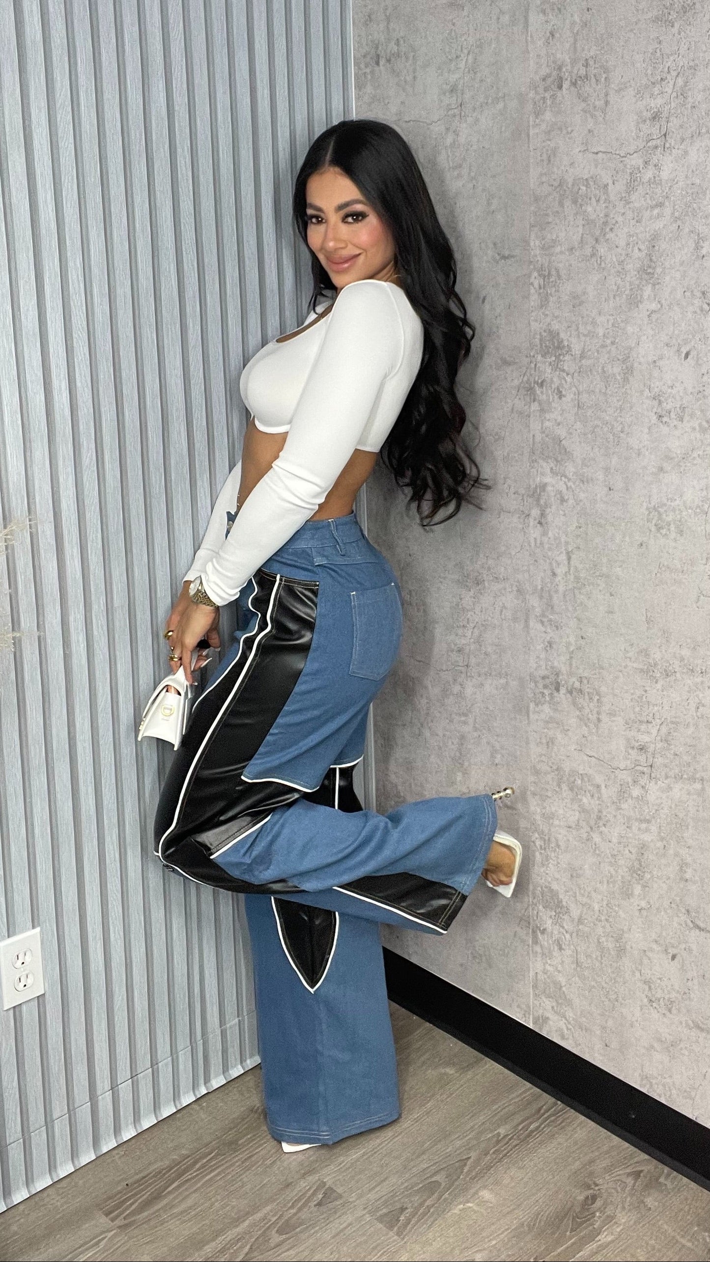 Long Sleeve Bustier Bralette