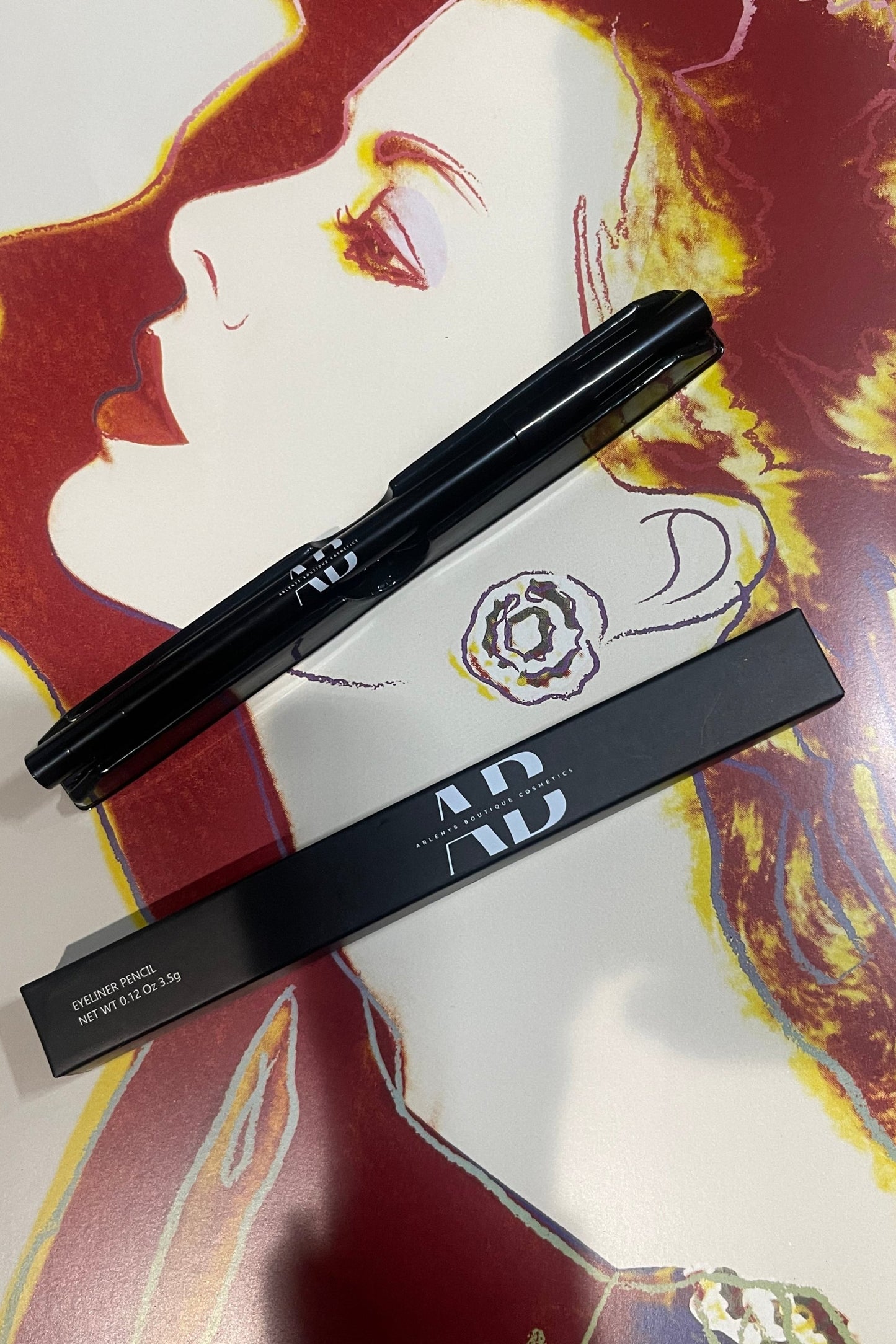 EYE LINER CREAM BLACK con Rotador  Waterproof