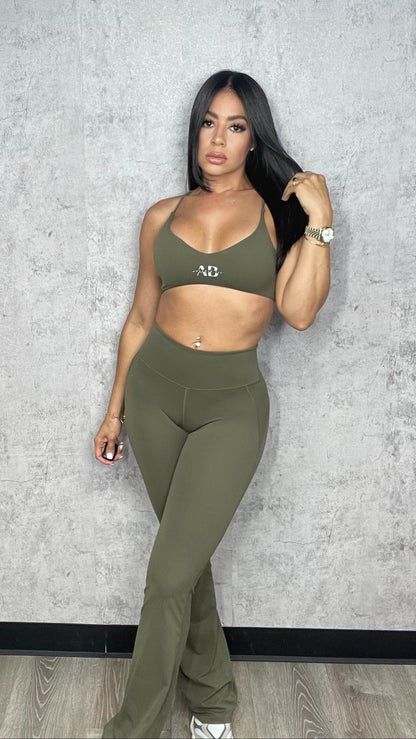 Ivy Pants Olive Set