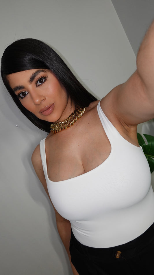 BASIC WHITE BODYSUIT
