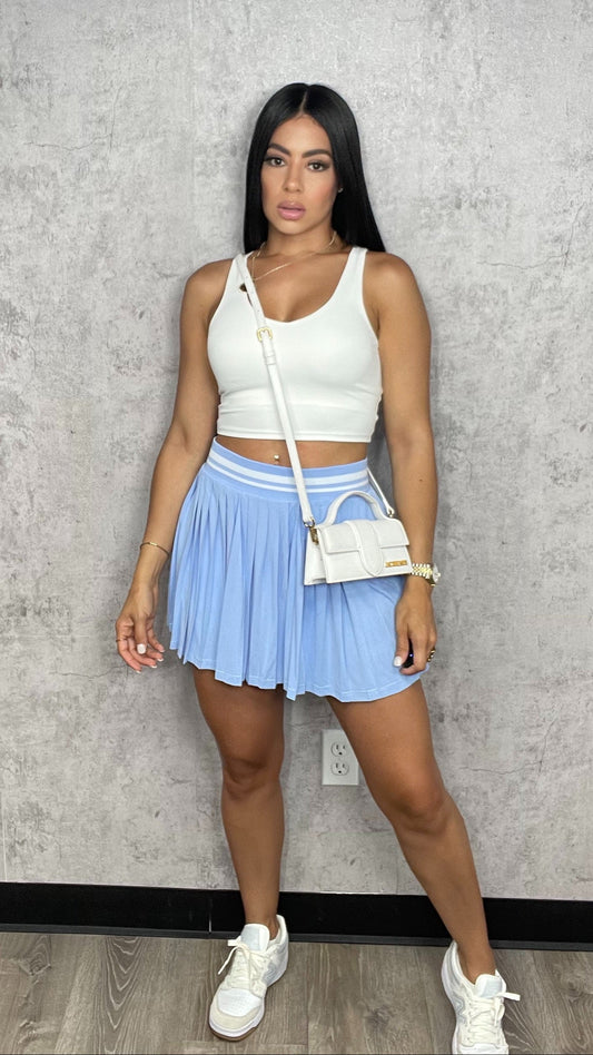 Arya Striped Set Blue