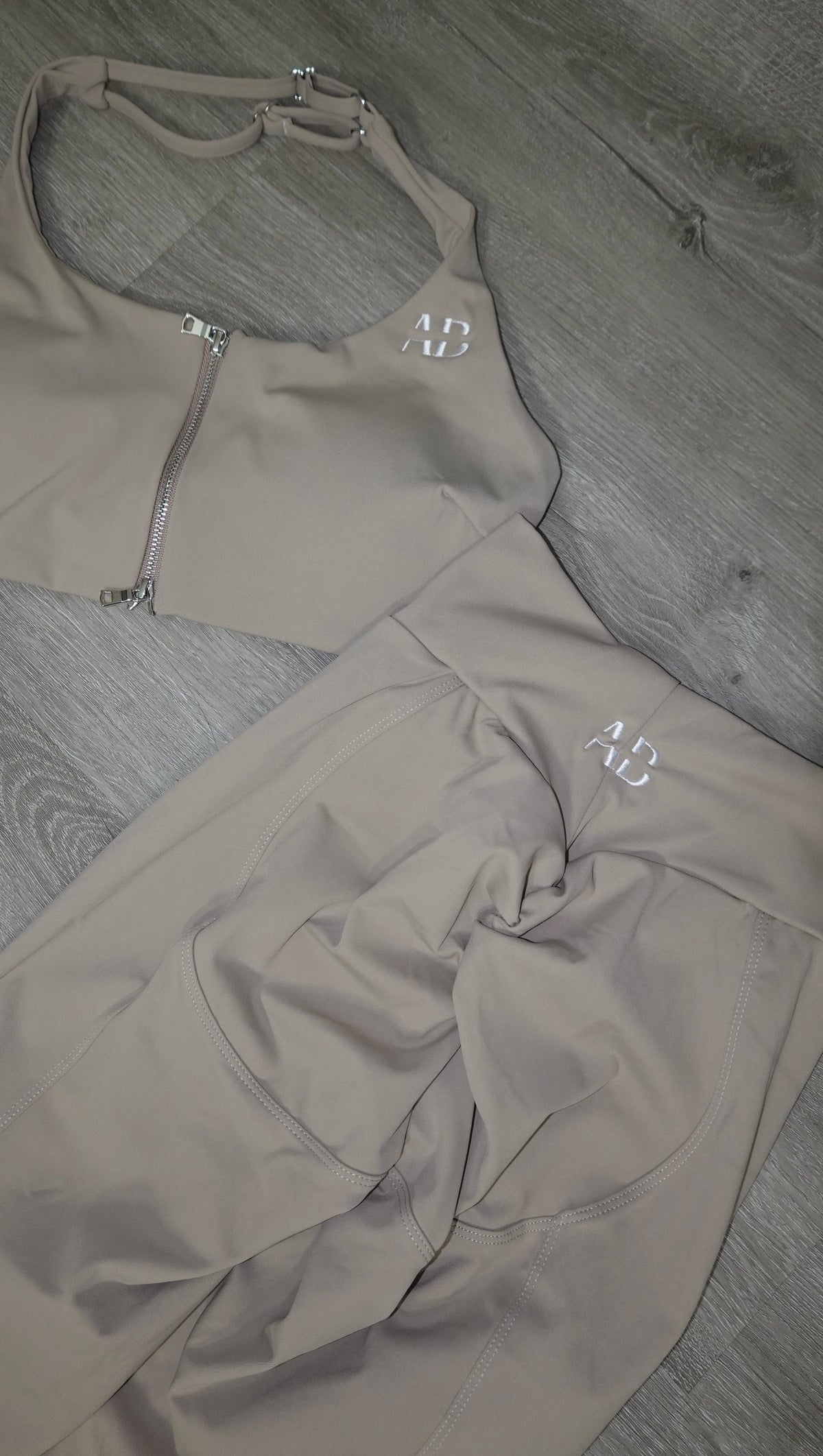 AB FLAXEN PANTS SET