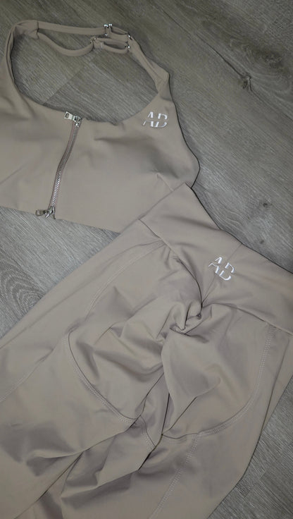 AB FLAXEN PANTS SET