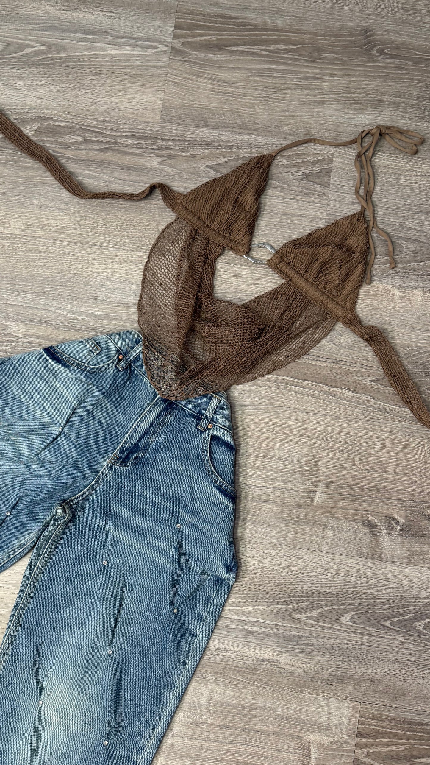 FRANCHESKA BROWN TOP