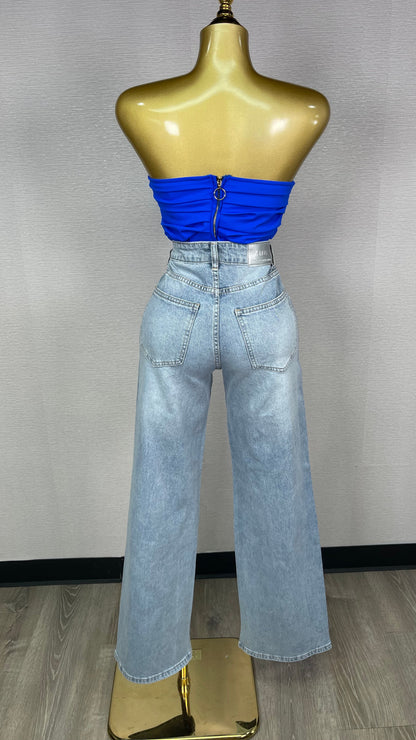 ROYAL BLUE CORSET