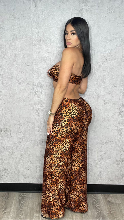 Georgina Animal Print Jumpsuit