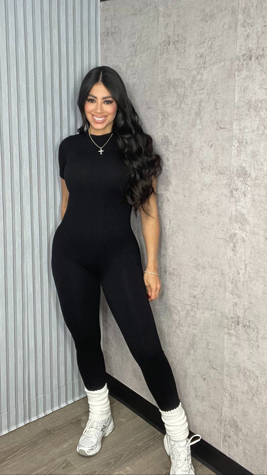 One Size Jumpsuit Black
