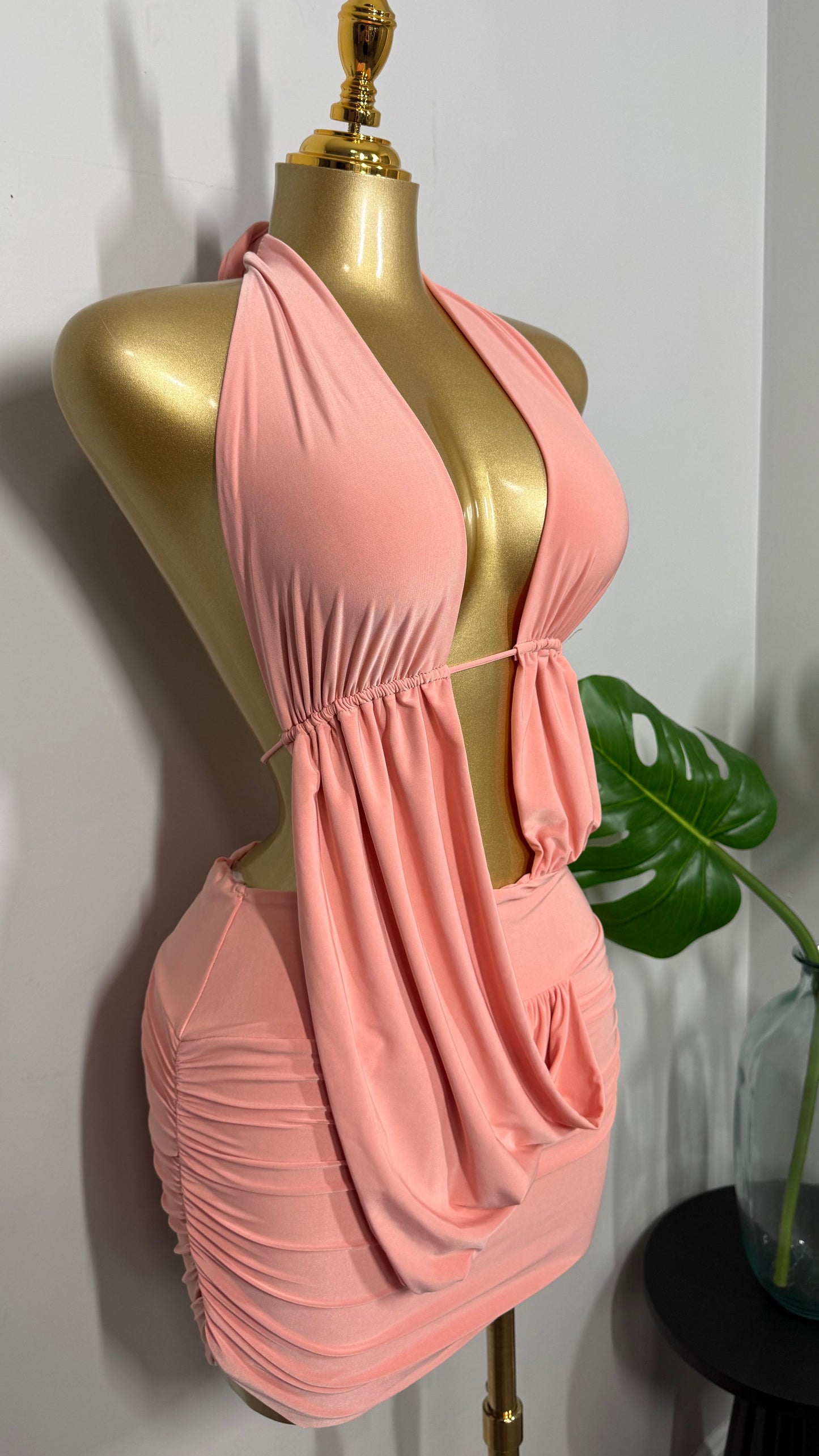 LEYLA BLUSH DRESS
